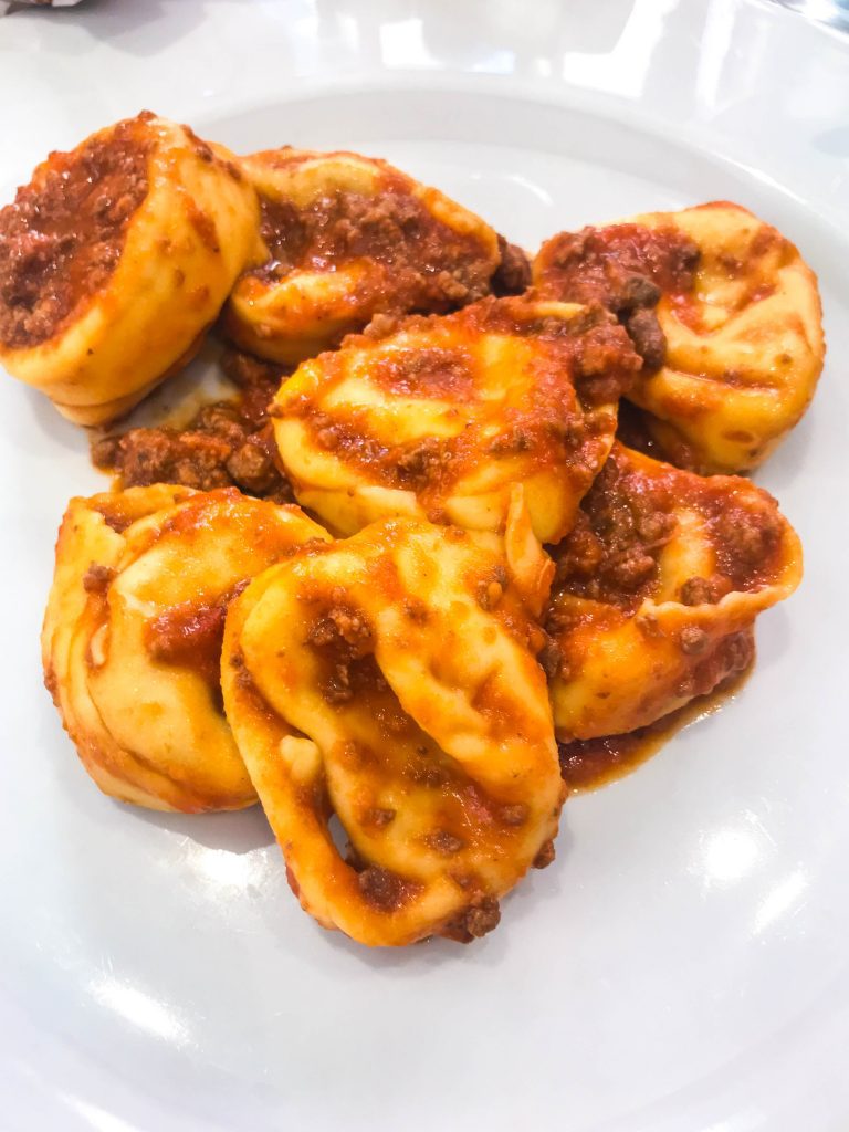 I cappellacci di zucca al ragù